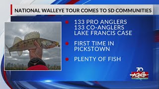 Pickstown Lake Andes and Wagner welcome National Walleye Tour [upl. by Malva]