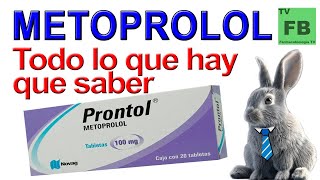 METOPROLOL Para qué Sirve Cómo se toma y todo lo que hay que saber ¡Medicamento Seguro👨‍🔬💊 [upl. by Halland]