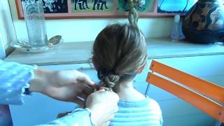 TUTORIAL TRECCIA per capelli PER TUTTI normale interna ed esterna By Lara e Babou [upl. by Keller]