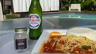 Tony Packo’s Chili Recipe  Chili on a Warm Winter Day  With Italian Beer [upl. by Adnohs527]