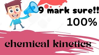 plus two  chemistry  chemical kinetics sure question 100 [upl. by Atsahc475]