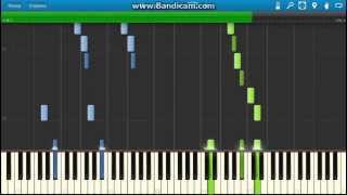 Johann Strauss II  Pizzicato Polka Piano Synthesia [upl. by Harriett]