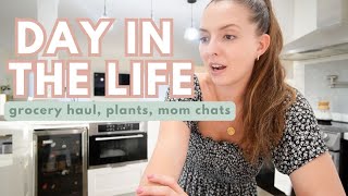 i need to remember this more  DAY IN THE LIFE VLOG  grocery haul plant updates mom chats [upl. by Nej]