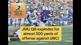 Alonza Barnett III of JMU on the Official Heisman Trophy Podcast [upl. by Tonina]