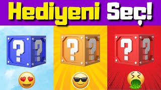 Hediyeni Seç 🎁 Ne Kadar Şanslısın 🤮😍😎 💙Mavi 💛Sarı ❤️Kırmızı [upl. by Selry]