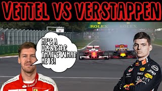 Vettel vs Verstappen Radio Wars 2016 Mexican Grand Prix [upl. by Inaja]