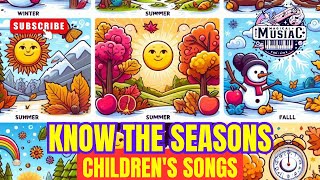 Learn About the Seasons of the Year with This Song 🌼☀️🍂❄️ Childrens Songs 🎵 Videos for Children 🌟 [upl. by Yehtomit481]