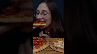 PEPPERONI AND CHEESE PIZZAS  ASMR EATING WITHOUT TALKING  CALM amp RELAXED [upl. by Eldin743]