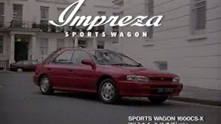 1995年頃のCM スバル インプレッサ スポーツワゴン SUBARU IMPREZA SPORTWAGON [upl. by Rollin878]