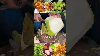 Awesome coconut cutting skills shorts life health video short drink coconut travel [upl. by Krenn]