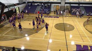 Mascoutah High vs Edwardsville Girls High School Basketball [upl. by Llehsam]