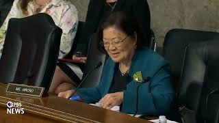 WATCH Sen Hirono questions acting Secret Service director on Trump rally shooting probe [upl. by Schilling]