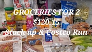 Pantry Stock Up  Weekly Groceries for 2 NovaScotia FrugalLiving [upl. by Akiret72]