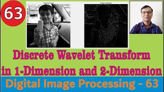 Discrete Wavelet Transform in 1Dimension and 2Dimension amp implementation in MATLAB 1D2D DWT [upl. by Aerdied]