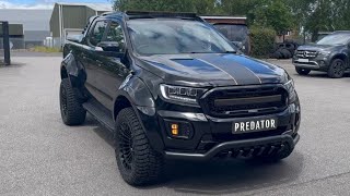 2022 Ford Ranger Wildtrak Black Edition Widebody Predator Body Kit 🔥 [upl. by Marra57]