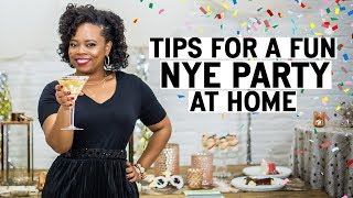 Tips for a Fun amp Simple New Years Eve Party at Home [upl. by Beaulieu]