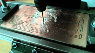 Proxxon MF70 CNC PCB Prototyping Timelapse [upl. by Nethsa]