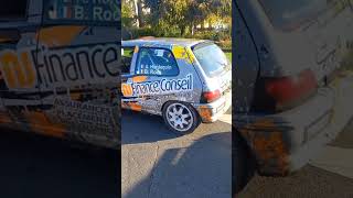 N°65 rallye du pays du lin 2024 renault clio pur sound 😁 [upl. by Atekehs864]