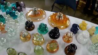 MIDOHIO GLASS INSULATOR COLLECTORS SHOW Springfield [upl. by Katzen370]