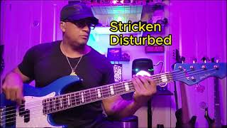 Stricken  Disturbed  Bass Cover [upl. by Aremus]