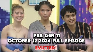 Pbb Gen 11 October 12 2024 Full Episode 11th Eviction [upl. by Akamaozu323]