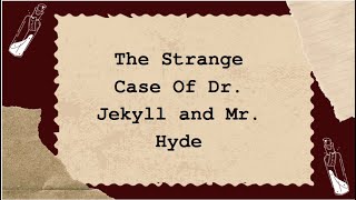 The Strange Case Of Dr Jekyll and Mr Hyde chapter seven [upl. by Lramaj]