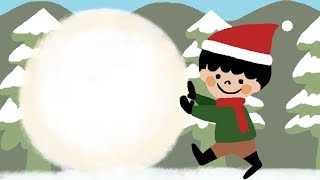 【オリジナル絵本】クリスマス絵本「ぼくのだるまサンタ」【読み聞かせ】 [upl. by Hpesoj778]