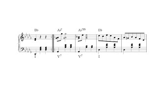 2 German Dances D 974  Schubert Harmonic Analysis [upl. by Burgwell420]