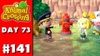 Animal Crossing New Leaf  Part 141  New Hydrant Nintendo 3DS Gameplay Walkthrough Day 73 [upl. by Odlanyar341]