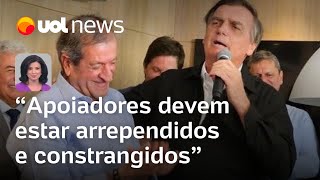 Indiciado Bolsonaro fica totalmente isolado e sem defesa de políticos da direita diz Raquel Landim [upl. by Teresina]