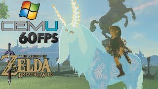 The Legend of Zelda Breath of the Wild 60 FPS HD Gameplay on Windows CEMU Emulator 🆕 [upl. by Assiluy]