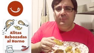 Receta de alitas rebozadas al horno [upl. by Monk265]