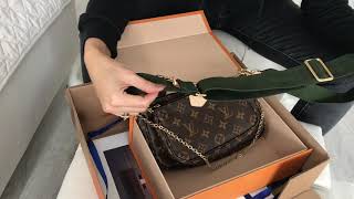 LOUIS VUITTON multi pochette accessoires ðŸ¤© luksusowezakupyeu [upl. by Annirac]