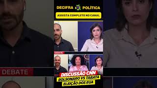 🚨Carlos Bolsonaro RESPONDE a Tabata Amaral na CNN sobre Eleição Americana trump politicalnews [upl. by Ahseei]