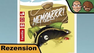 Memoarrr  Brettspiel  Review [upl. by Quinlan]