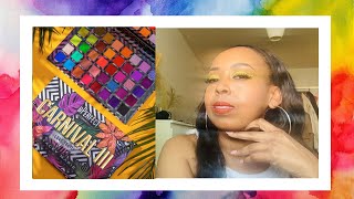 FULL FACE  BPERFECT X STACEY MARIE CARNIVAL 3 PALETTE [upl. by Ameg106]