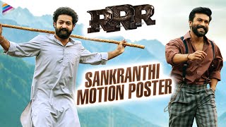 RRR Sankranthi Motion Poster  Jr NTR  Ram Charan  Alia Bhatt  Ajay Devgn  SS Rajamouli [upl. by Atnom]