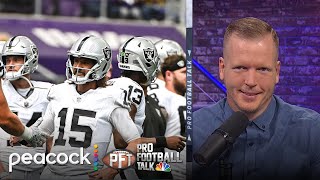 Gardner Minshew earns Las Vegas Raiders starting role for Week 1  Pro Football Talk  NFL on NBC [upl. by Jaban]