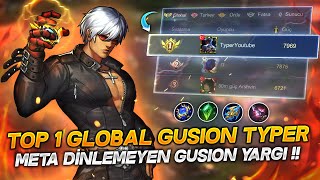 TOP 1 GLOBAL GUSION TYPER  META DİNLEMEYEN GUSION YARGI [upl. by Harlow]