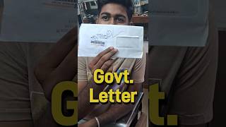 GOVT LETTER✉️  VOTTER ID vote [upl. by Worthington305]