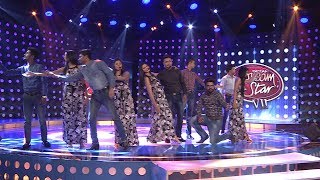 Dream Star Season 07  Final 30 01st Group  Group Song  22  07  2017 [upl. by Eilyak]