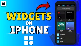 HOW TO USE WIDGETS ON IPHONE  USE NEW IPHONE WIDGETS FREE [upl. by Annij355]