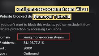 Remove xmrigmonerooceanstream For Good [upl. by Atazroglam]