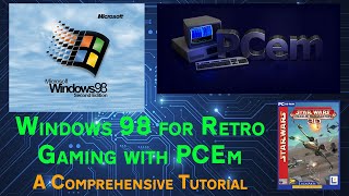 Windows 98 for Retro Gaming with PCEm A Comprehensive Tutorial [upl. by Attenod]