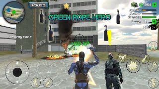 Green Rope Hero Vegas City 19 Molotov Cocktails  New Husky Mission [upl. by Levan]