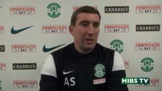 Latest Update With Hibernian Head Coach Alan Stubbs  Hibs TV Exclusive [upl. by Yanaton]