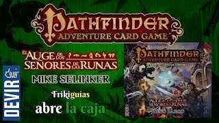 Pathfinder Adventure Card Game  Abre la Caja [upl. by Katerine]