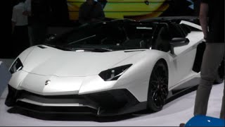 Lamborghini Aventador SV Roadster 2016 In detail review walkaround Exterior [upl. by Dleifniw]