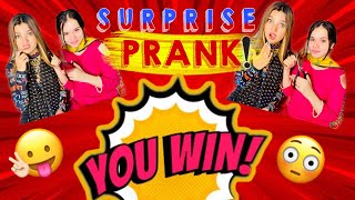 PRANK GONE WRONG 😱💇‍♀️ RABEECA KHAN ABIHA FATIMA👉FIRST PRANK VIDEO😱😱MUST WATCH😉🤩 [upl. by Aenyl]