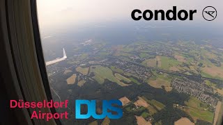 Boeing 757300  Condor  Takingoff from Dusseldorf Airport 4K [upl. by Leopold812]